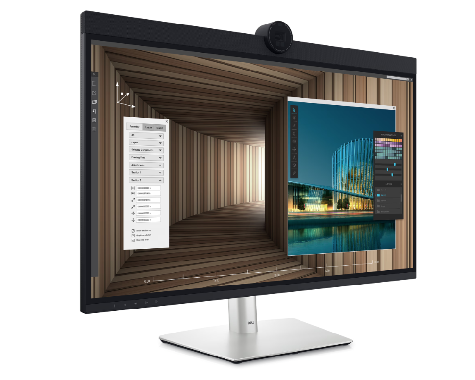 monitor dell 6k z kamera